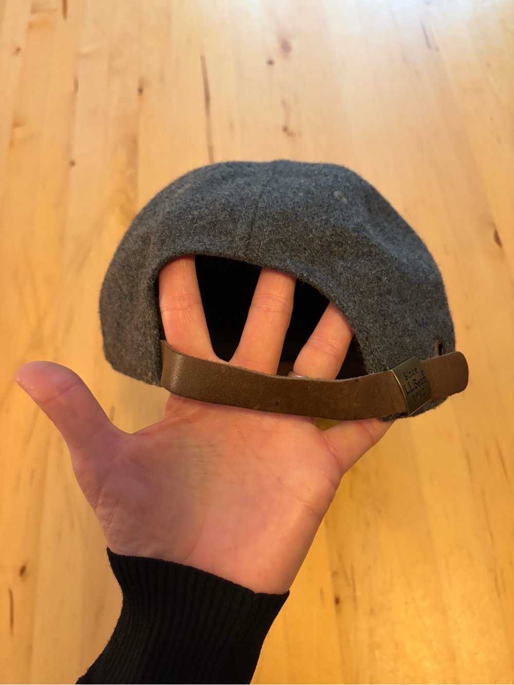 L.L.Bean Wool Felt Baseball Cap - Picture 2 of 3